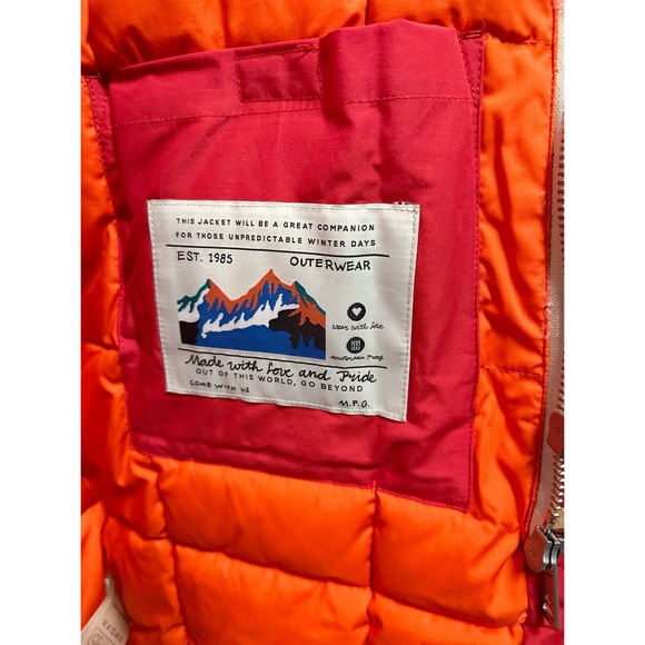 Scotch & Soda ~ Heavy Weight Padded Parka in Red - Picture 13 of 14